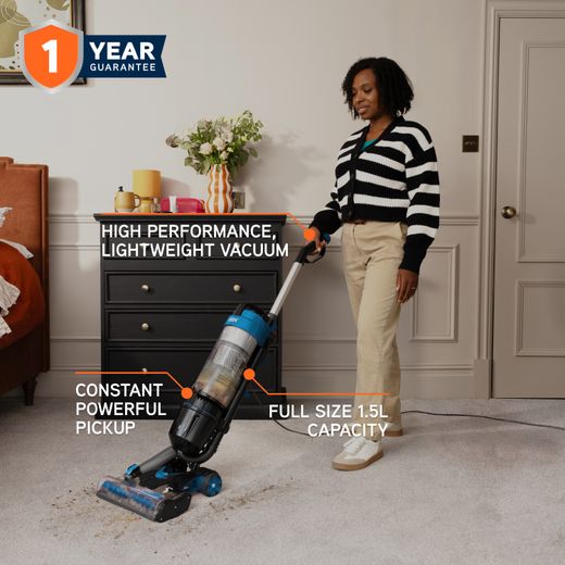 Vax Mach Air Energise UCA3GEV1 Upright Vacuum Cleaner - Annotation - Features